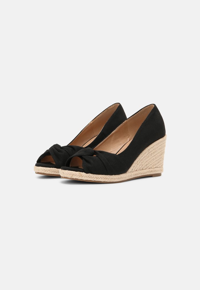 Compensées Anna Field Wedge platform Slip on Noir Femme | LGV-5557337